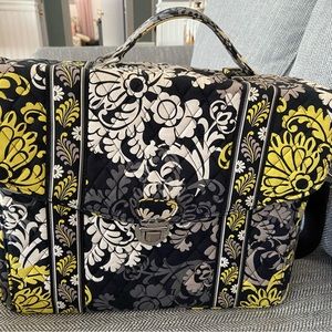 Vera Bradley Retired Baroque Pattern Laptop Bag